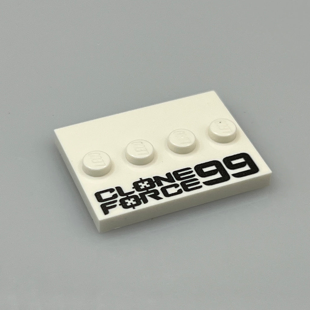 Lego Star Wars Bad Batch Minifigure Baseplate / Display Stand