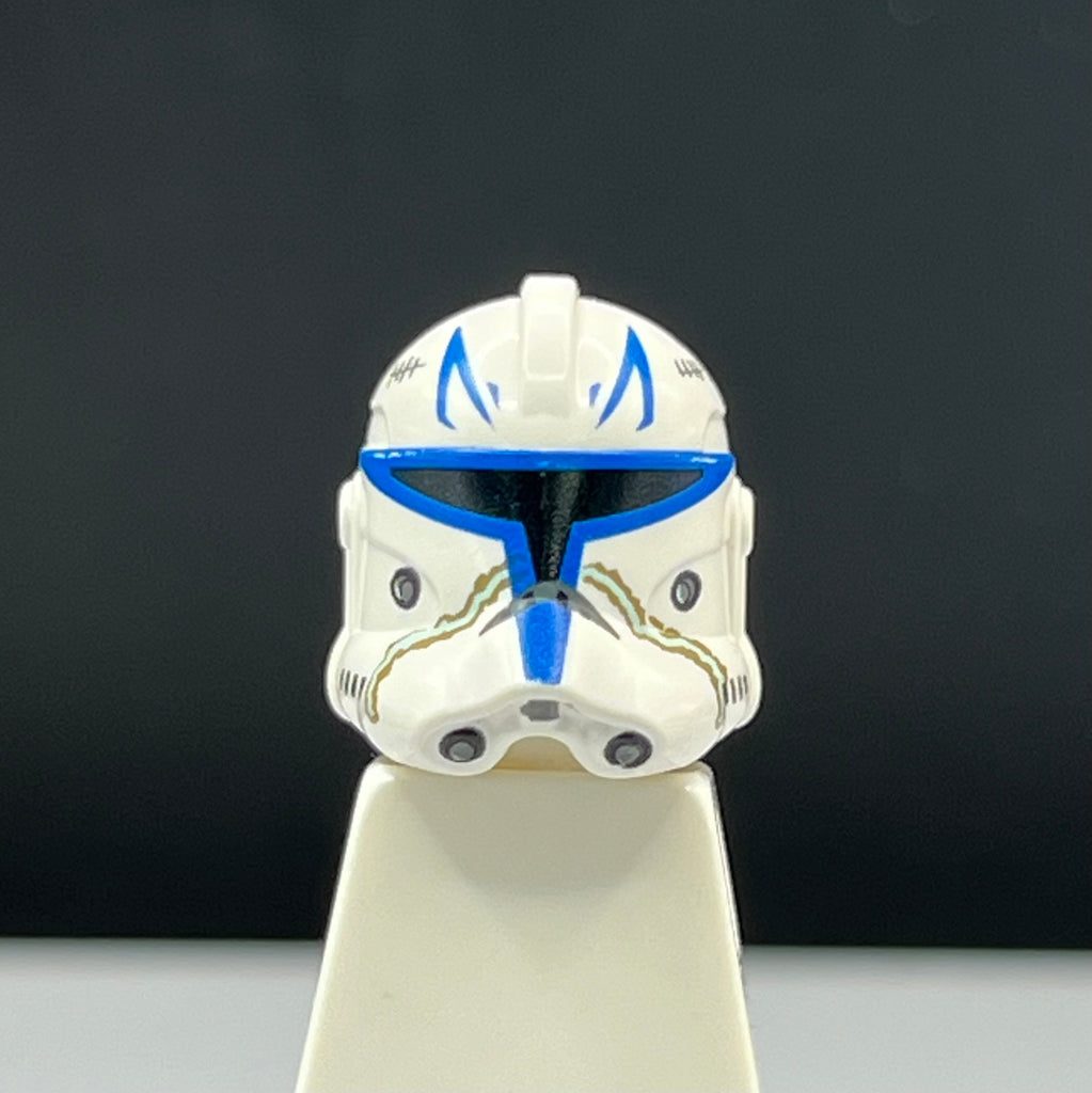 Official Star Wars Lego p2 Captain Rex Minifigure Helmet - See Photos & Description