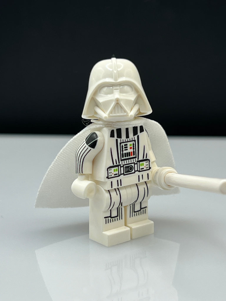 Custom Lego White Darth Vader - Printed by MD