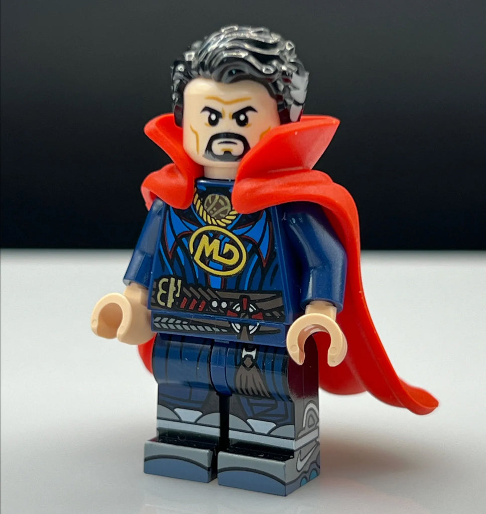 Lego Marvel Dr. Strange Minifigure with Air Mags and MD Chain