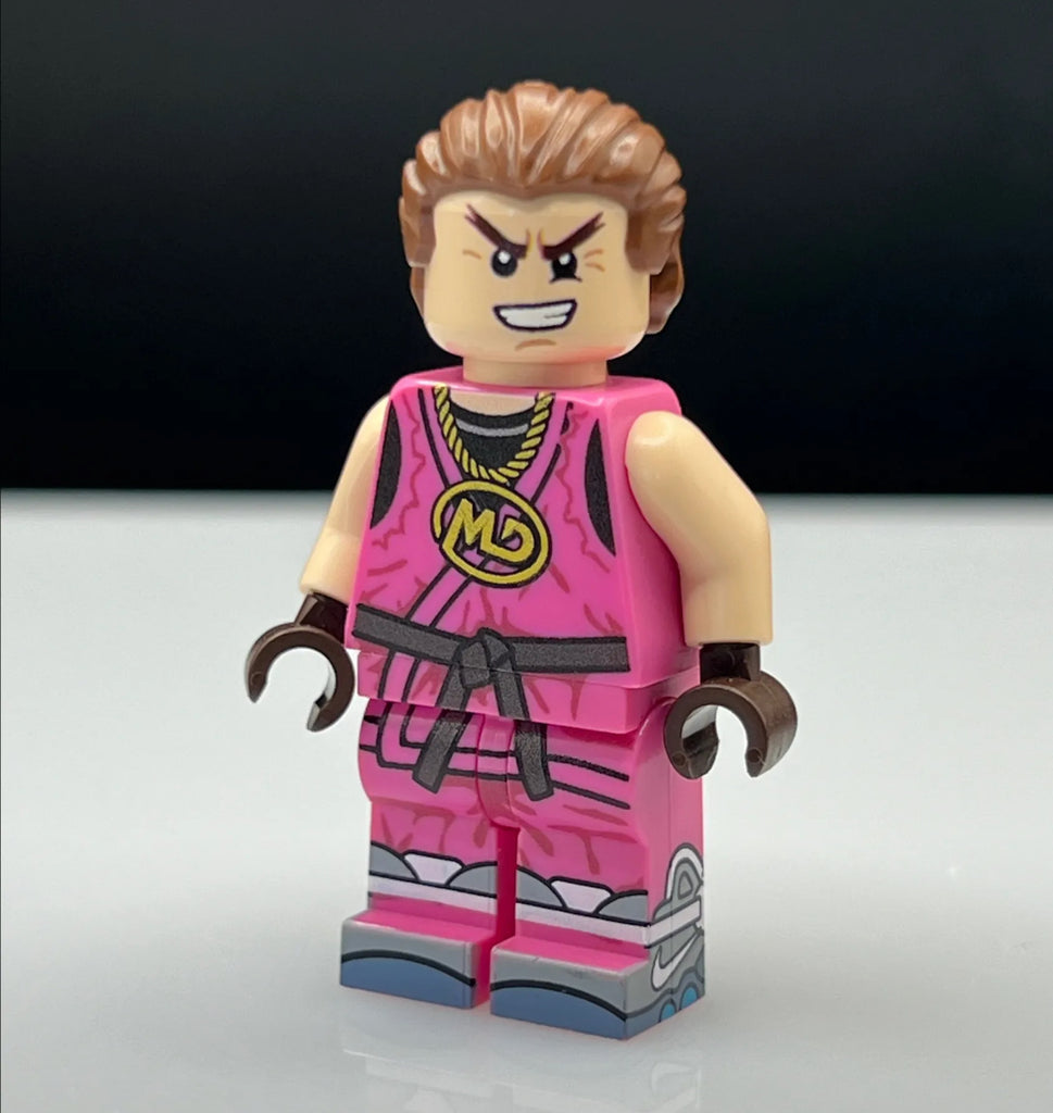 OLS Dan Street Fighter Minifigure with Air Mags and MD Chain
