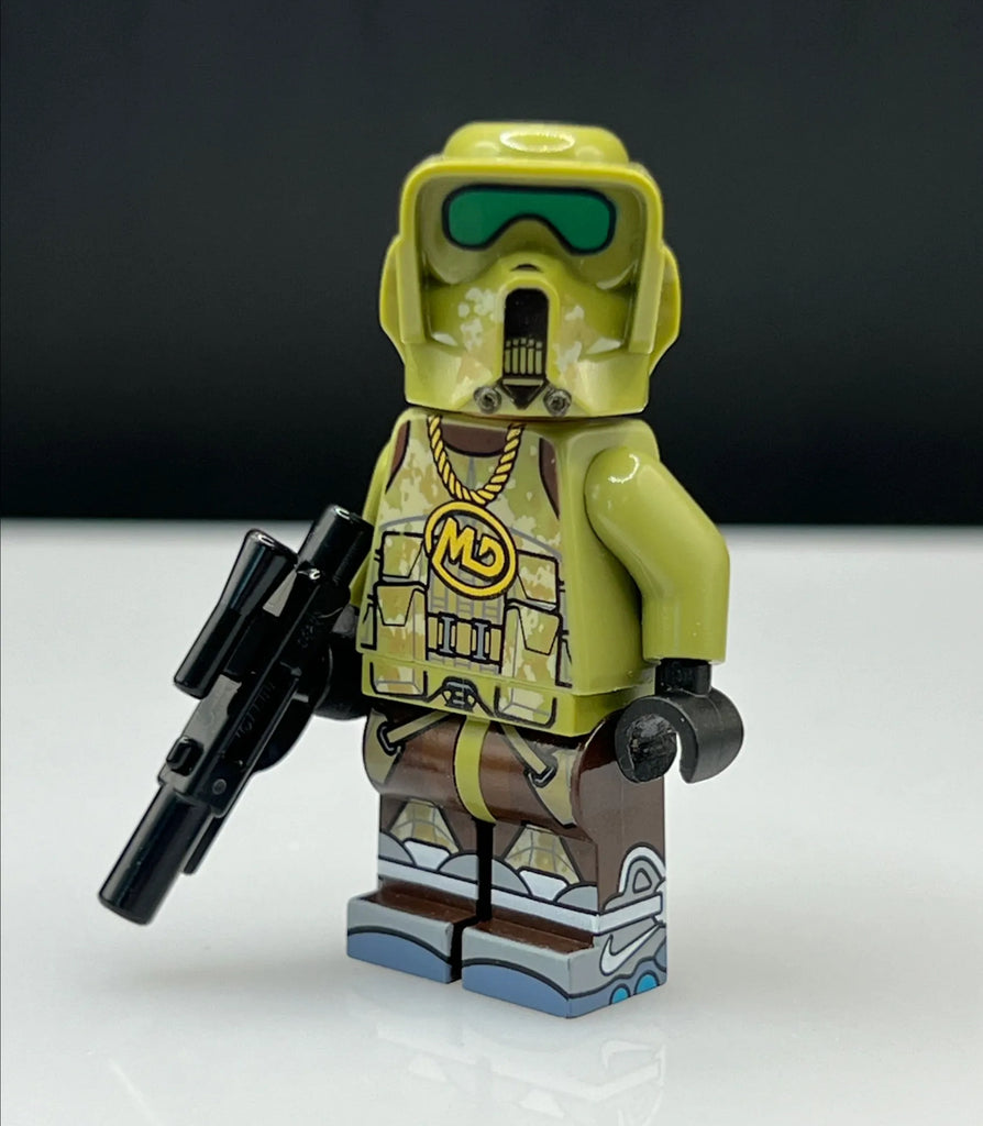 Lego Star Wars Kashyyyk Trooper Minifigure with Air Mags & MD Chain