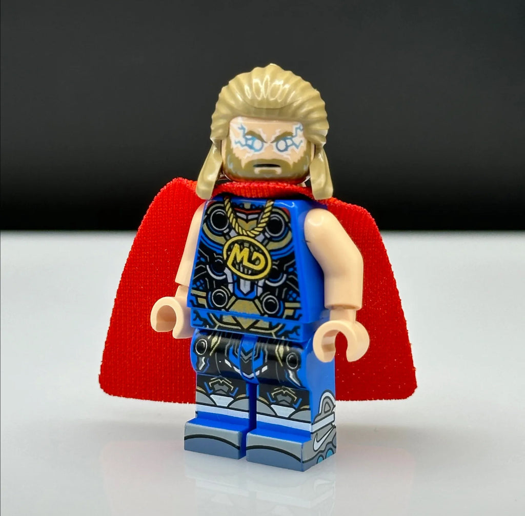 Lego Marvel Thor Minifigure with Air Mags and MD Chain